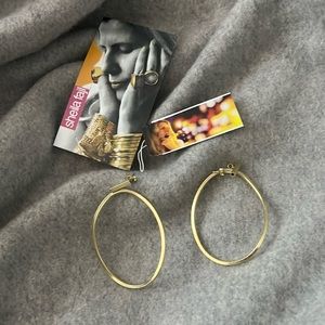 Sheila Fajl Gold Hoop Earrings